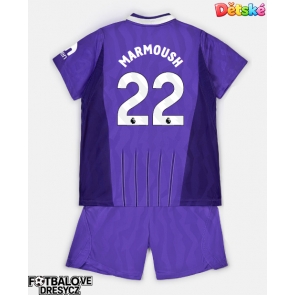 Tottenham Hotspur Omar Marmoush #22 Dětské Alternativní dres komplet 2026-27 Krátký Rukáv (+ trenýrky)